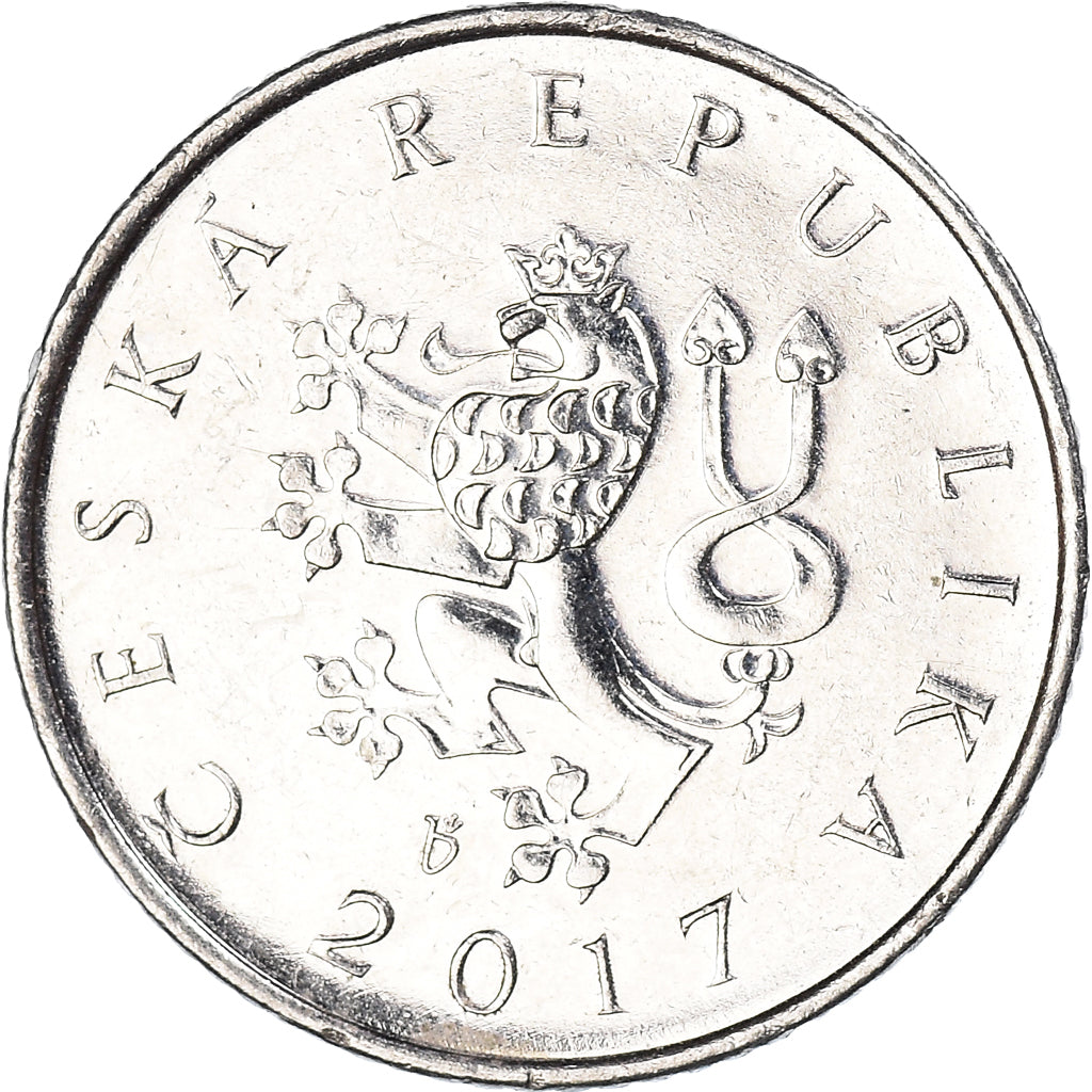 Monnaie, République Tchèque, Koruna, 2017