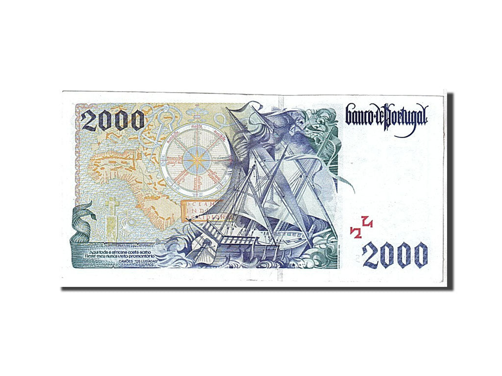 Portugal, 2000 Escudos, 1997, KM #189c, AU(55-58), A96494345
