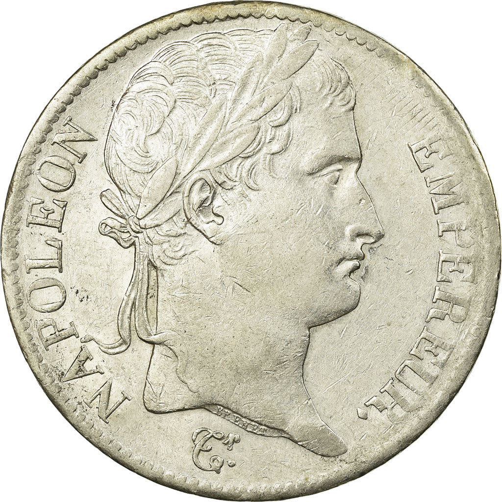 Munten, Frankrijk, Napoléon I, 5 Francs, 1813, Paris, ZF, Zilver, Gadoury:584