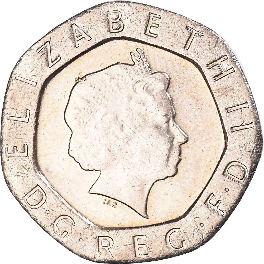 Coin, Great Britain, 20 Pence, 2001