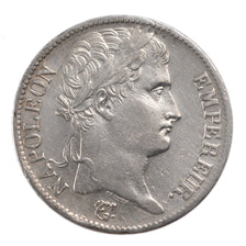 FRANCE, Napoléon I, 5 Francs, 1813, Paris, KM #694.1, AU(50-53), Silver, Gadoury