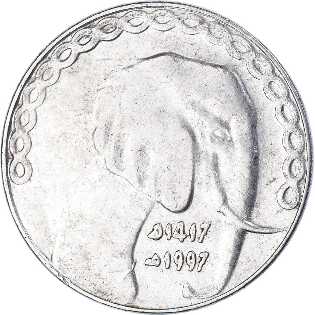 Münze, Algeria, 5 Dinars, 1997