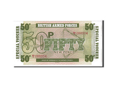 Billet, Grande-Bretagne, 50 New Pence, 1972, NEUF