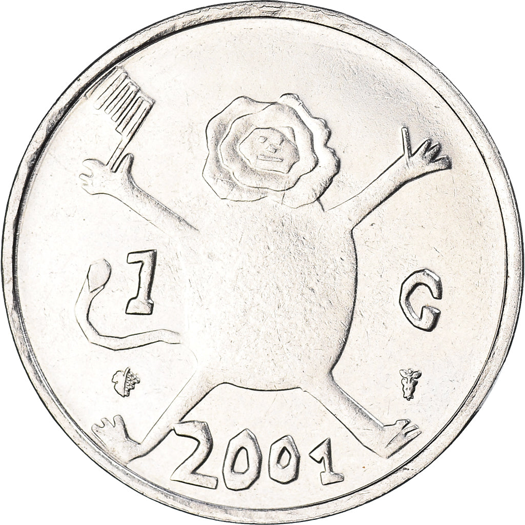 Moneta, Paesi Bassi, Gulden, 2001