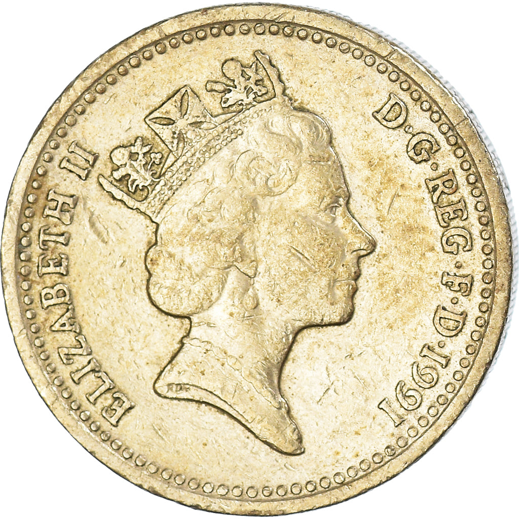 Moneda, Gran Bretaña, Pound, 1991