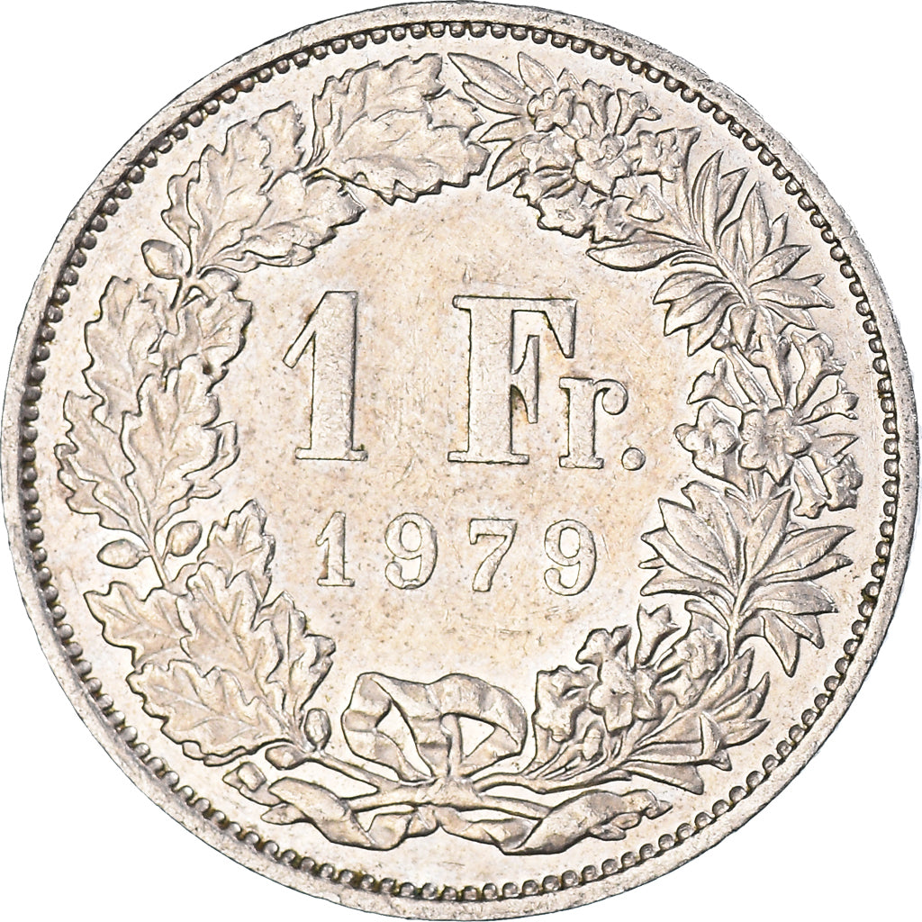 Moneda, Suiza, Franc, 1979