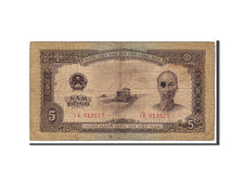 Viet Nam, 5 D<ox>ng, 1958, KM #73a, VF(20-25), IA013527
