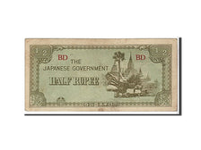 Billet, Birmanie, 1/2 Rupee, 1942, TTB