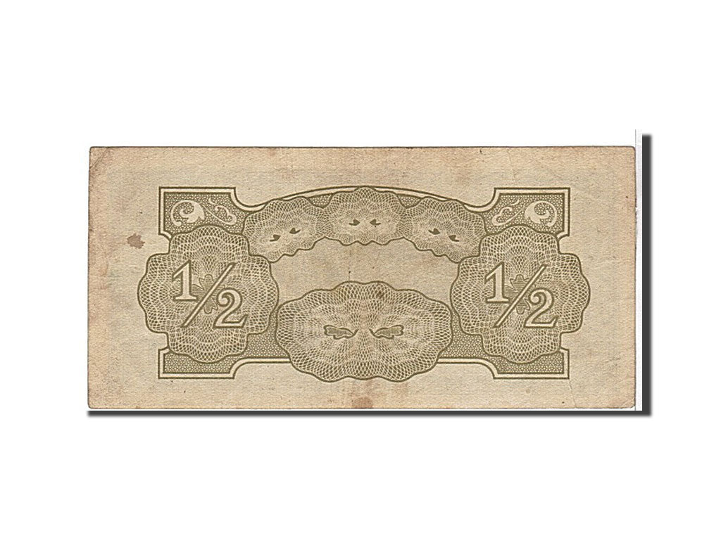 Billet, Birmanie, 1/2 Rupee, 1942, TTB