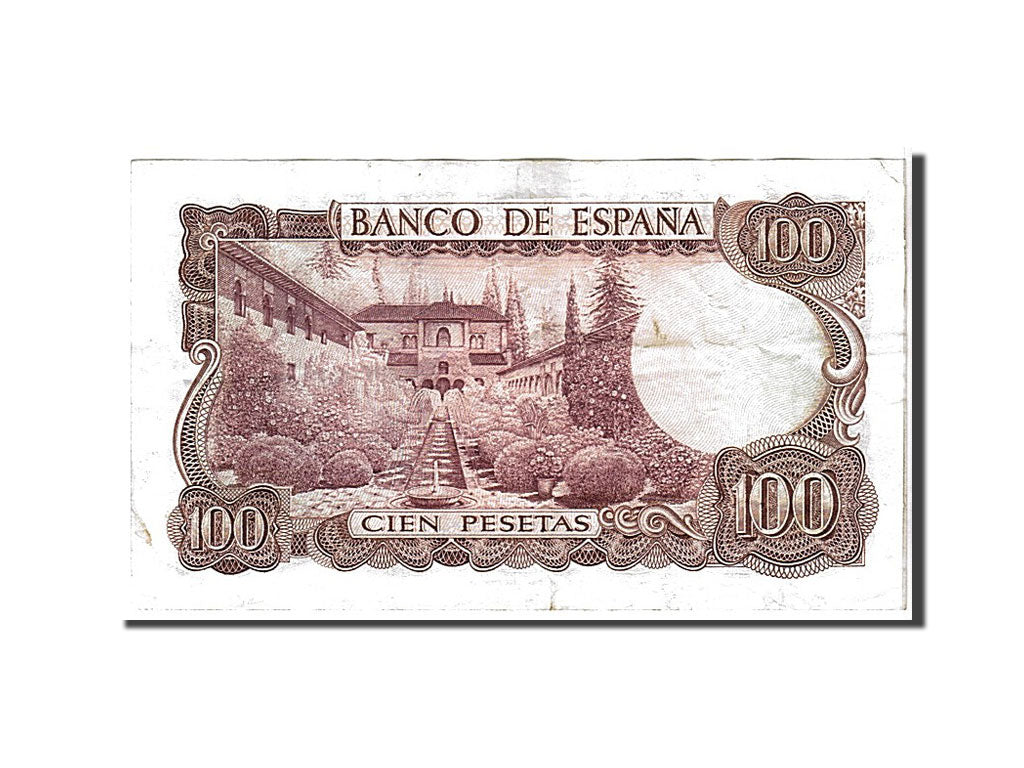 Billete, 100 Pesetas, 1970, España, BC