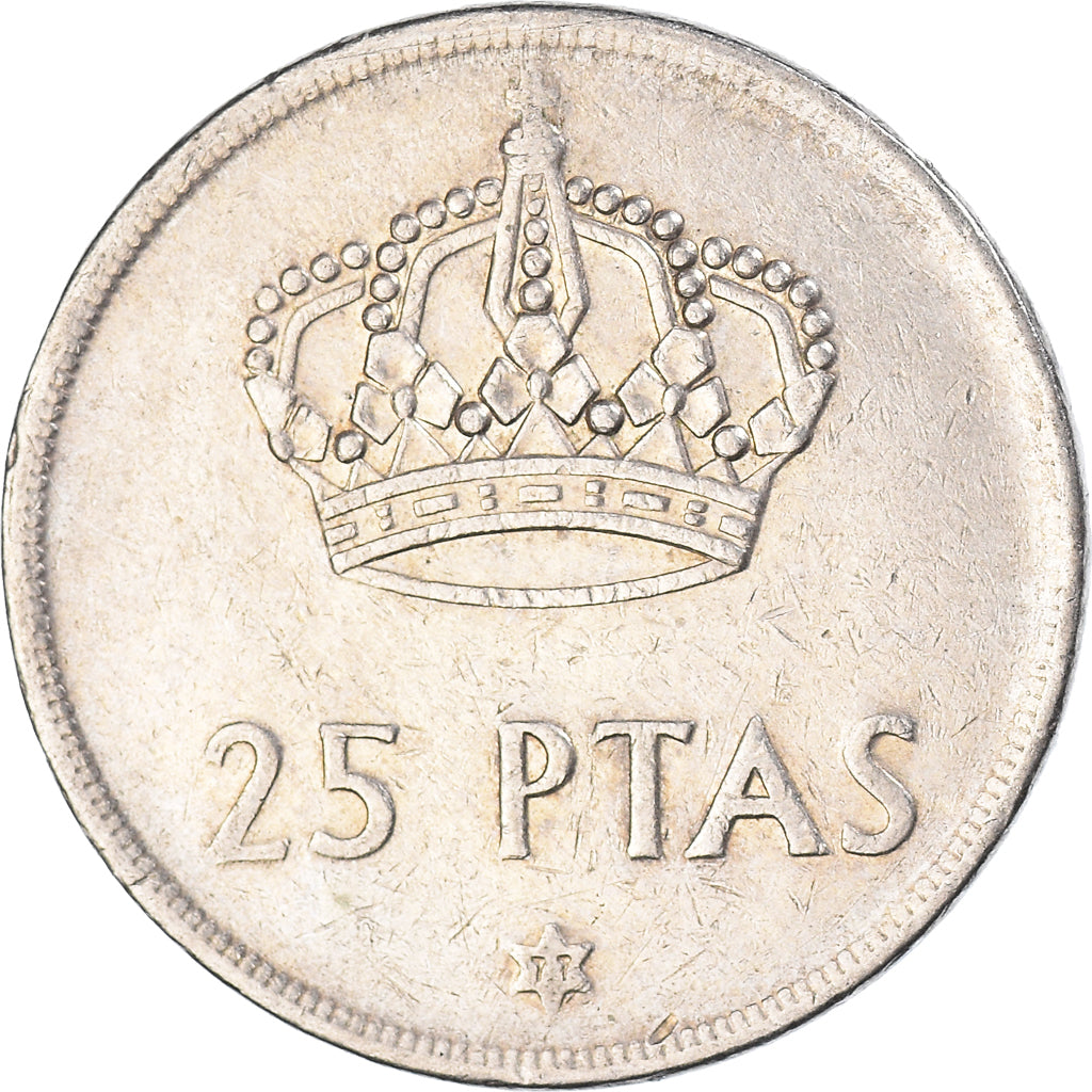 Moneta, Spagna, 25 Pesetas, 1975