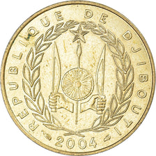 Moeda, Djibuti, 10 Francs, 2004