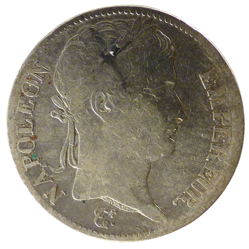 FRANCE, Napoléon I, 5 Francs, 1813, Bordeaux, VG(8-10), Silver, Gadoury #584, 2.