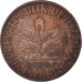 Münze, Bundesrepublik Deutschland, 2 Pfennig, 1968