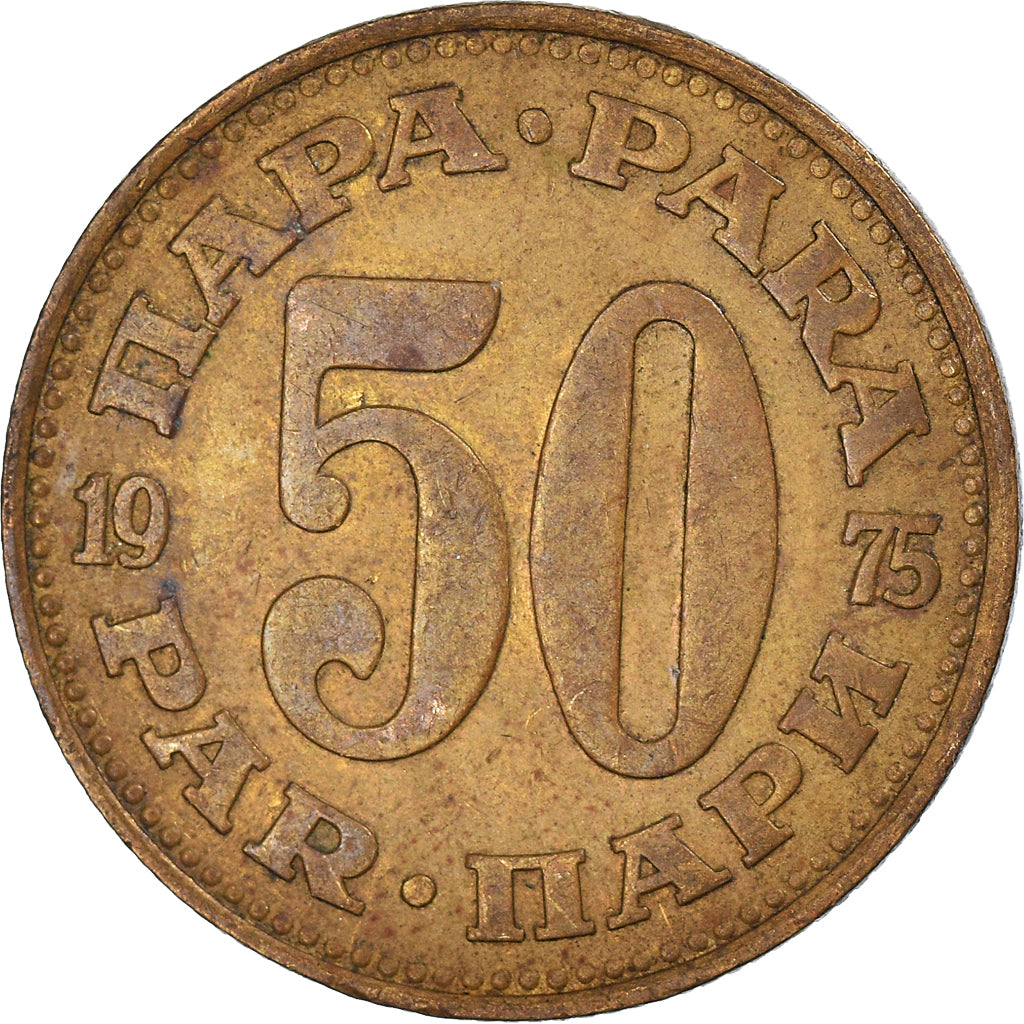 Coin, Yugoslavia, 50 Para, 1975