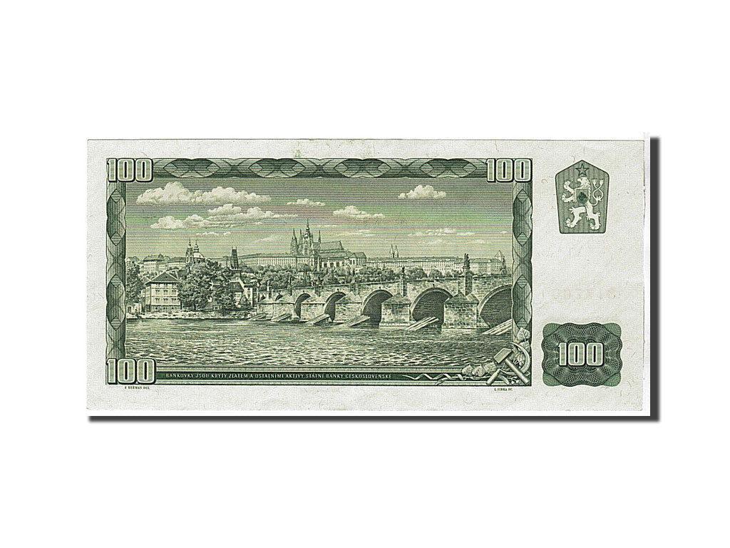 Billet, Tchécoslovaquie, 100 Korun, 1961, KM:91c, NEUF
