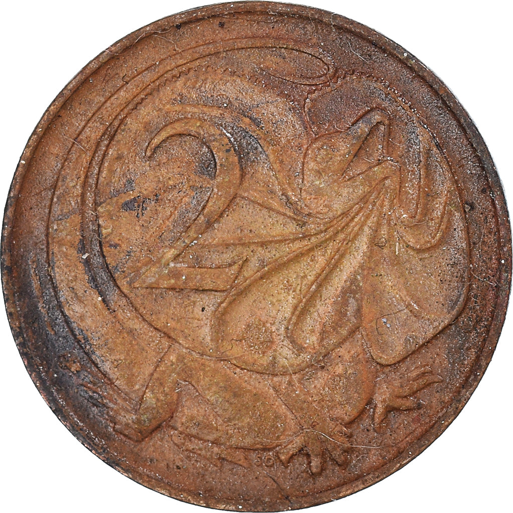 Münze, Australien, 2 Cents, 1966