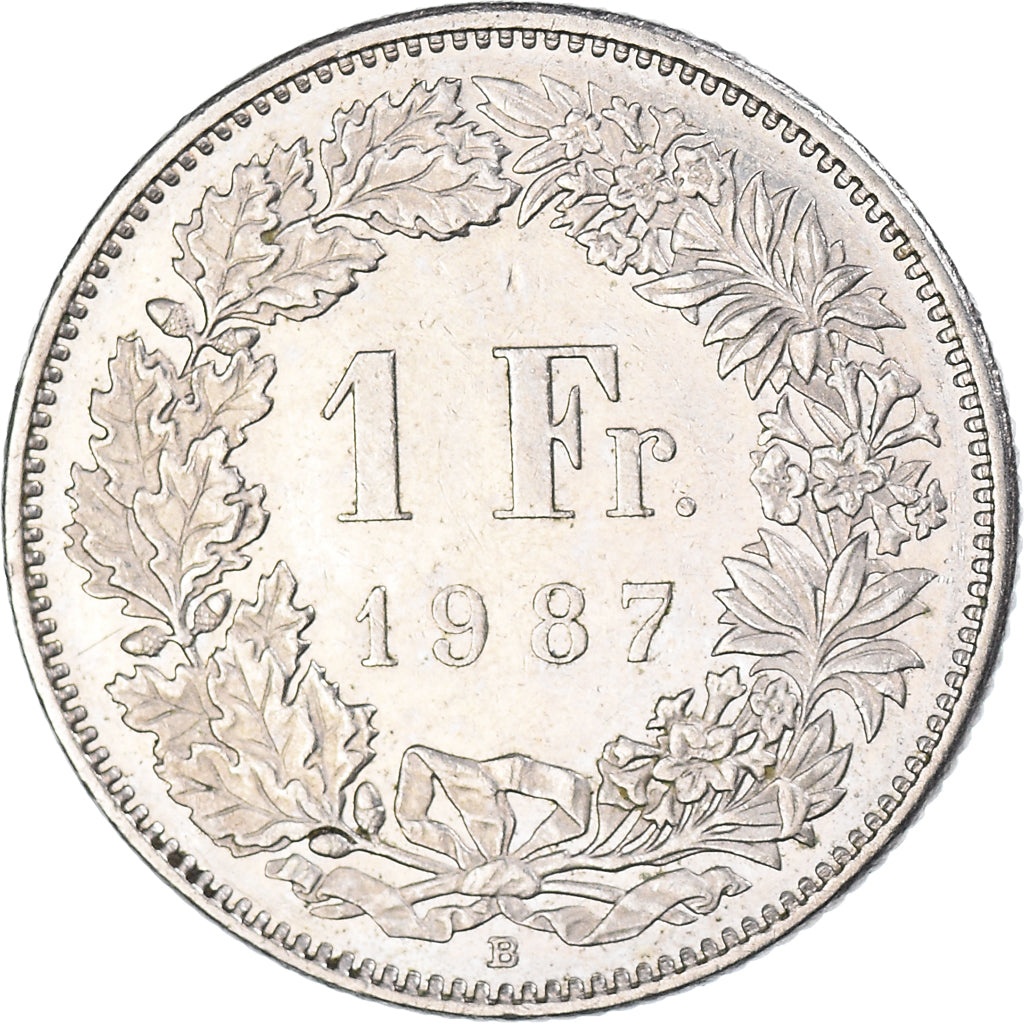 Moneta, Szwajcaria, Franc, 1987