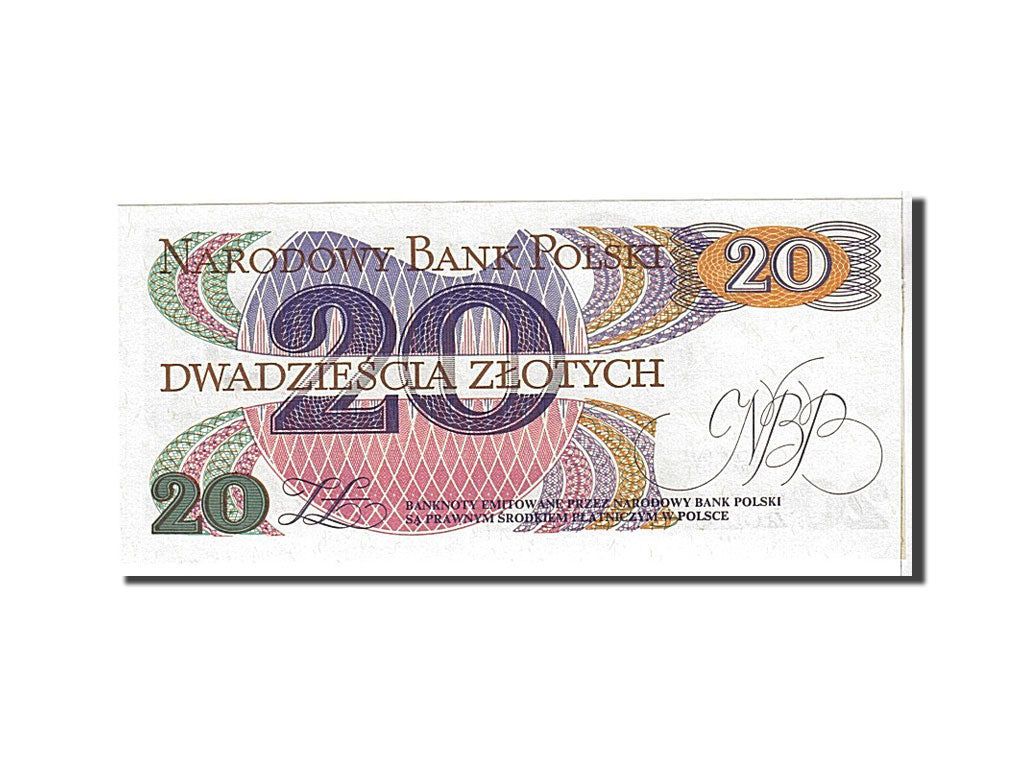 Banknote, Poland, 20 Zlotych, 1982, KM:149a, UNC(65-70)