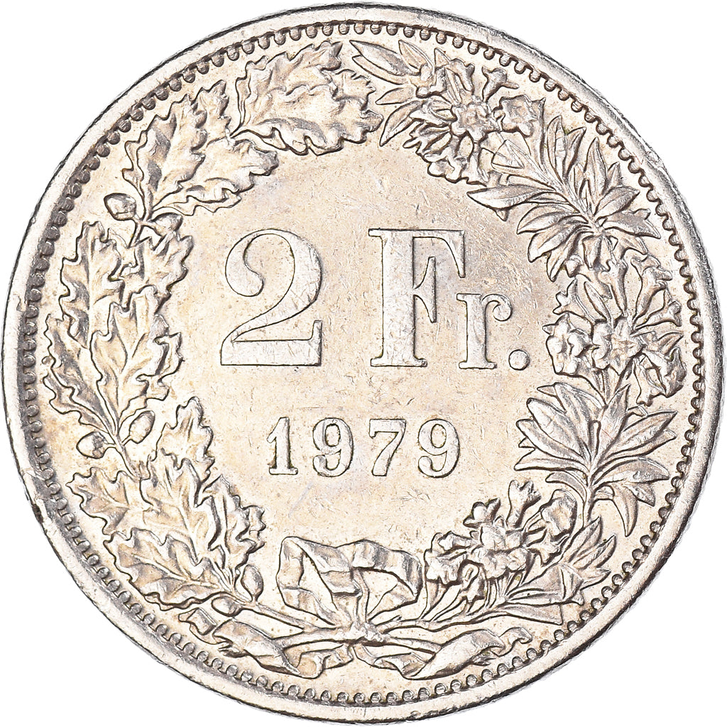 Moneta, Svizzera, 2 Francs, 1979