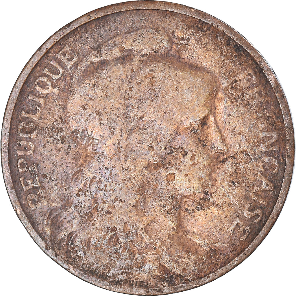 Moneta, Francia, 5 Centimes, 1909