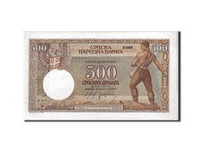 Serbia, 500 Dinara, 1942, KM #31, UNC(63), B0489