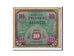 Biljet, Frankrijk, 10 Francs, 1944 Flag/France, 1944, TB+