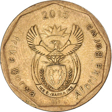 Coin, South Africa, 50 Cents, 2015