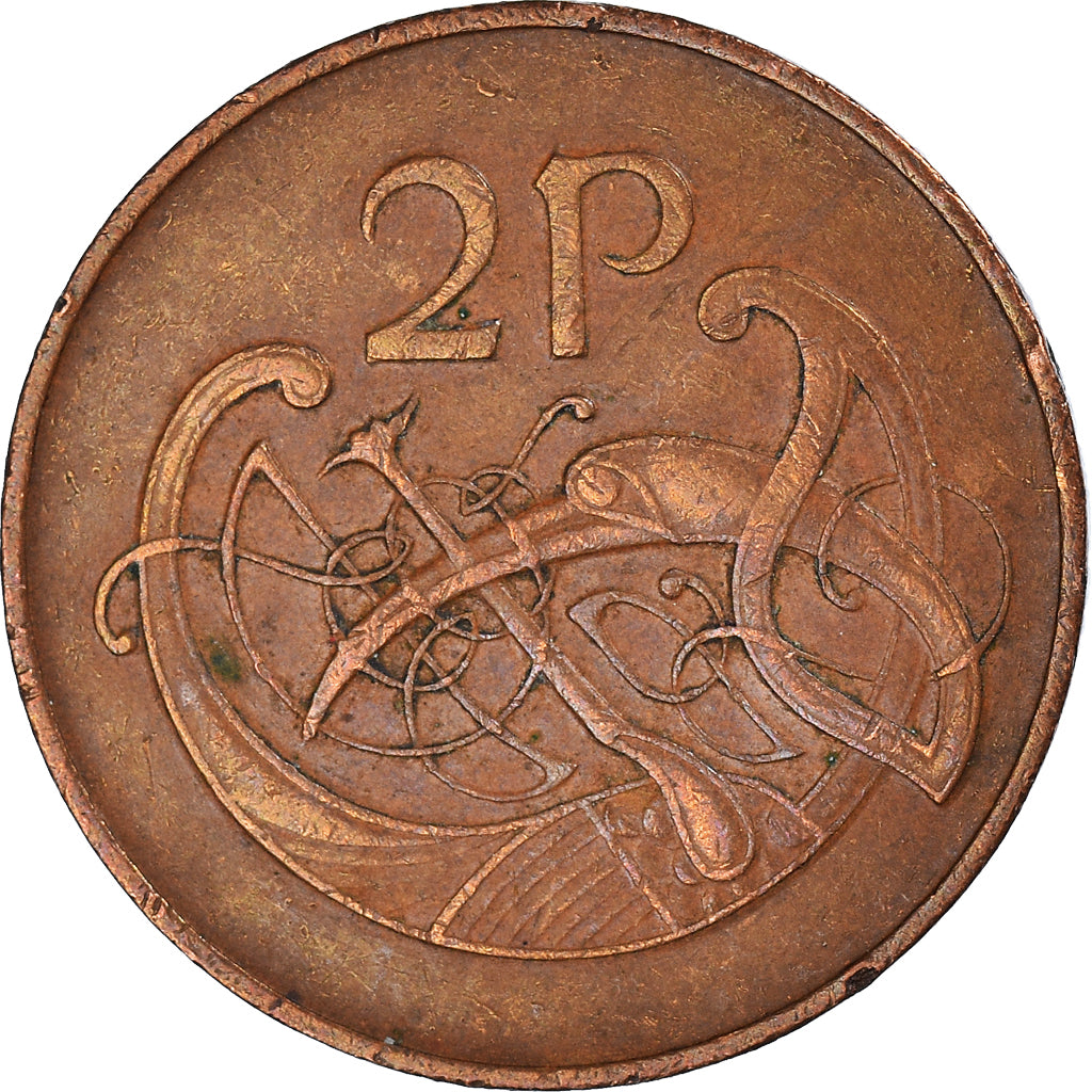 Münze, IRELAND REPUBLIC, 2 Pence, 1979