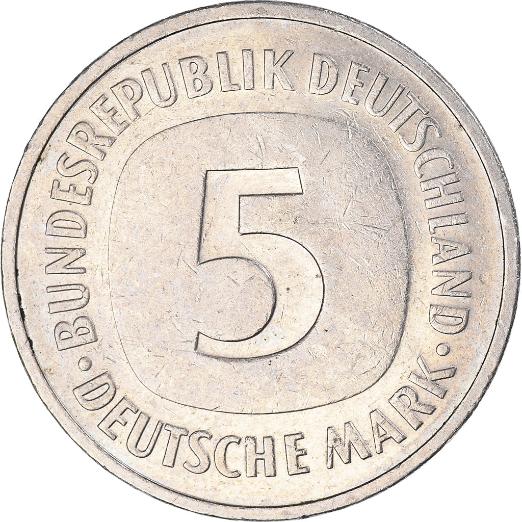 Münze, Deutschland, 5 Mark, 1987