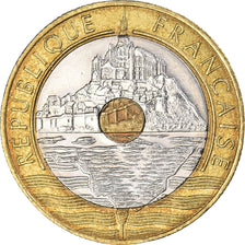Moeda, França, 20 Francs, 1995