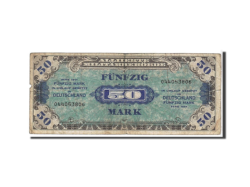 Germany, 50 Mark, 1944, KM #196b, VF(20-25), 044053806