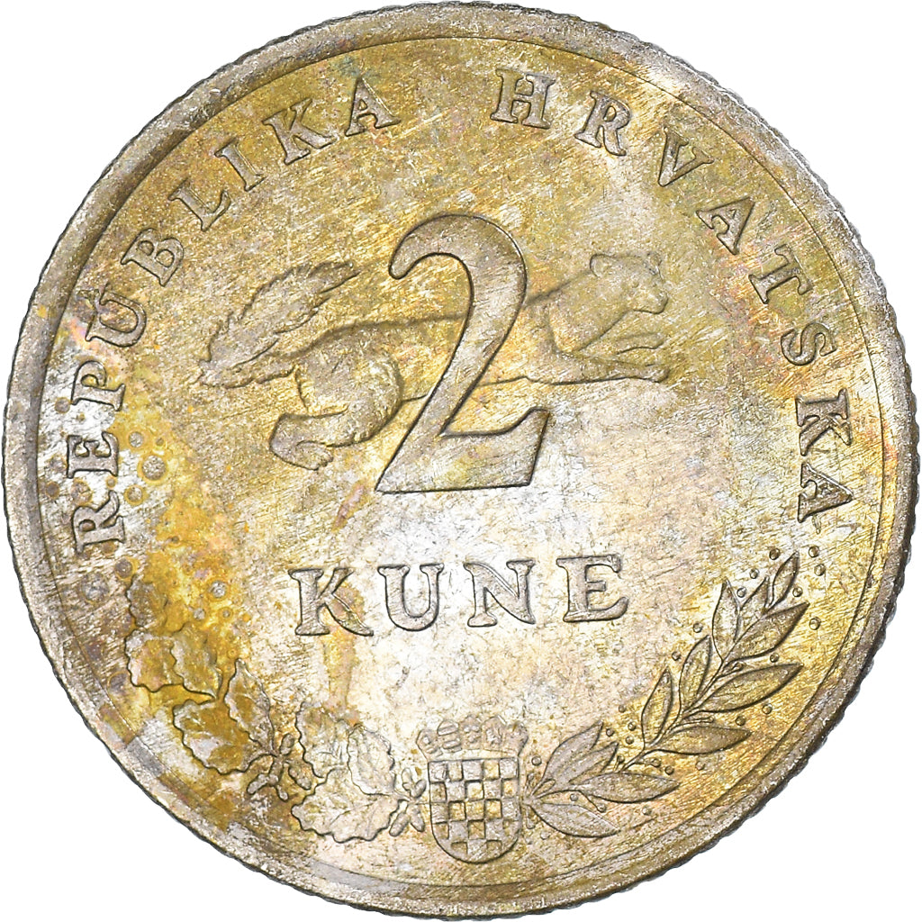 Moeda, Croácia, 2 Kune, 2012