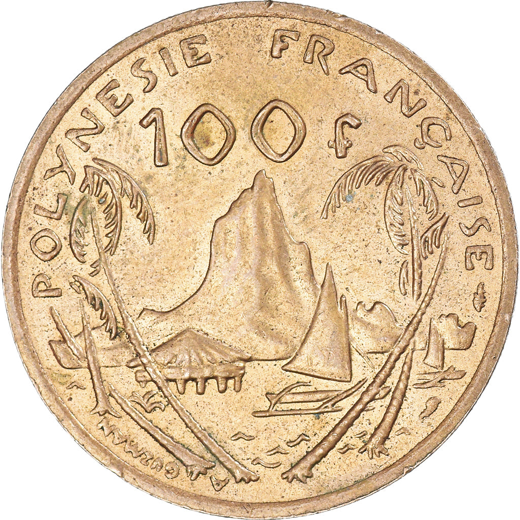 Munten, Frans Polynesië, 100 Francs, 1982