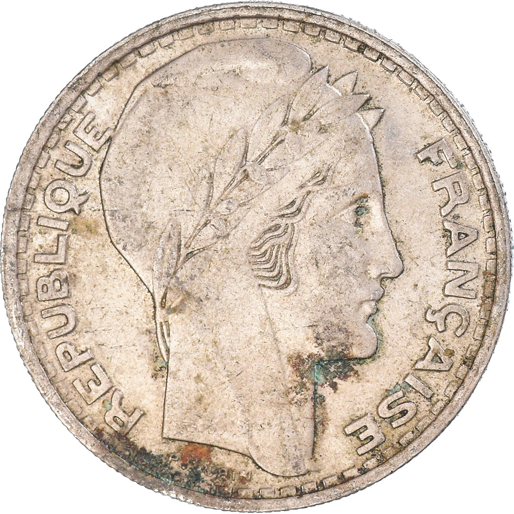 Moneta, Francja, 10 Francs, 1945