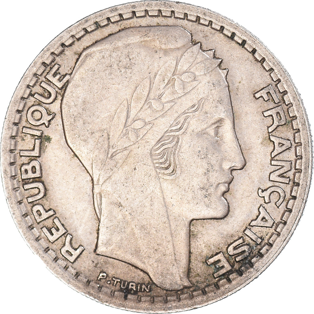 Münze, Frankreich, 10 Francs, 1945