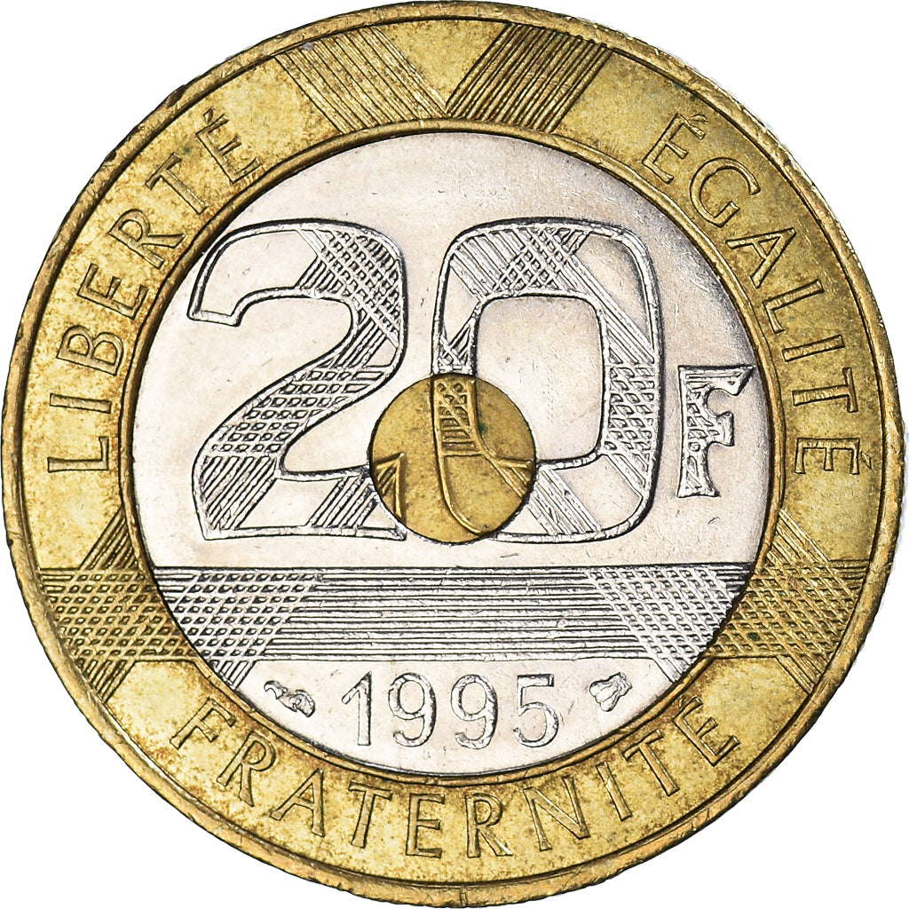 Munten, Frankrijk, 20 Francs, 1995