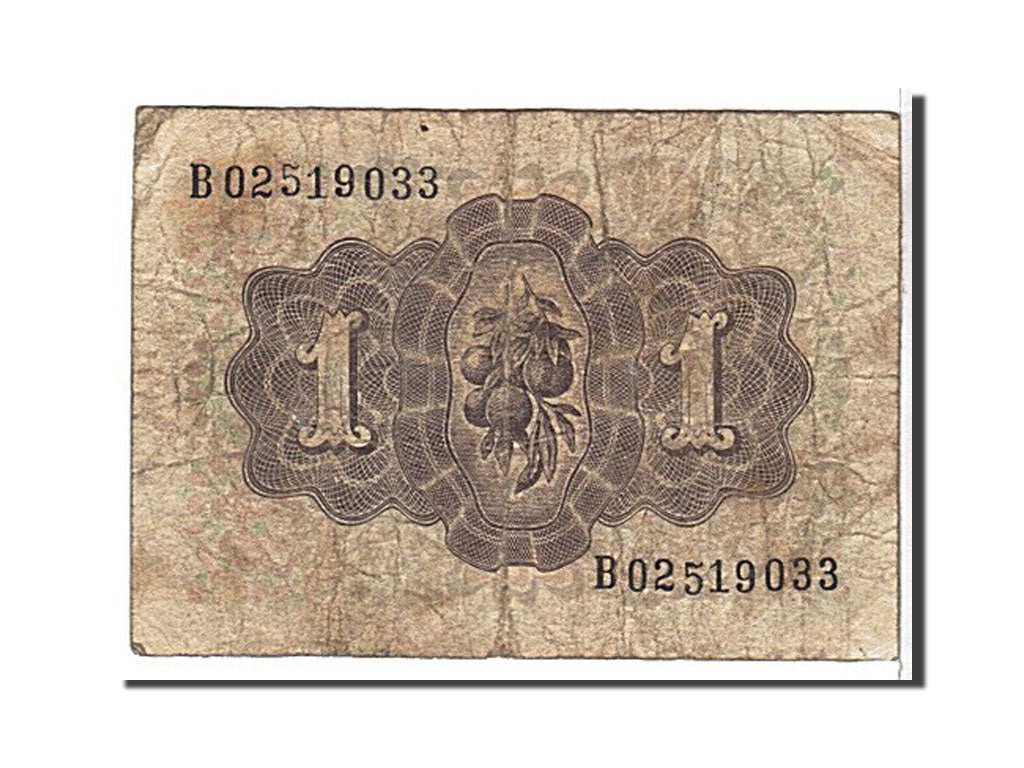 Banknote, Spain, 1 Peseta, 1948, KM:135a, VG(8-10)
