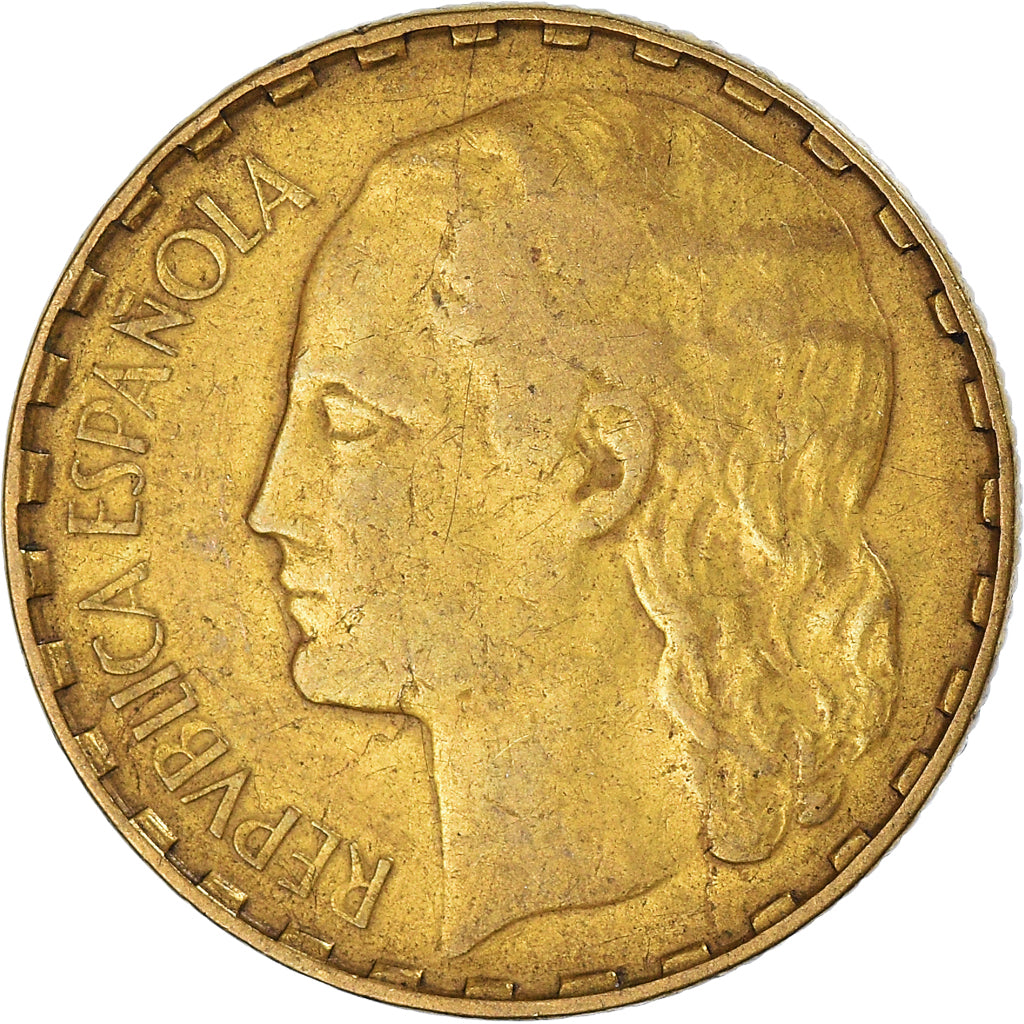 Moneta, Spagna, Peseta, 1937