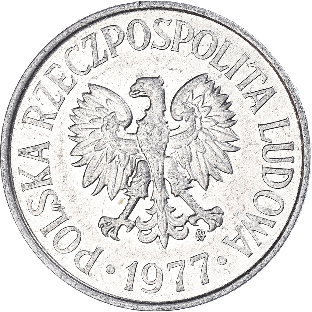 Coin, Poland, 50 Groszy, 1977