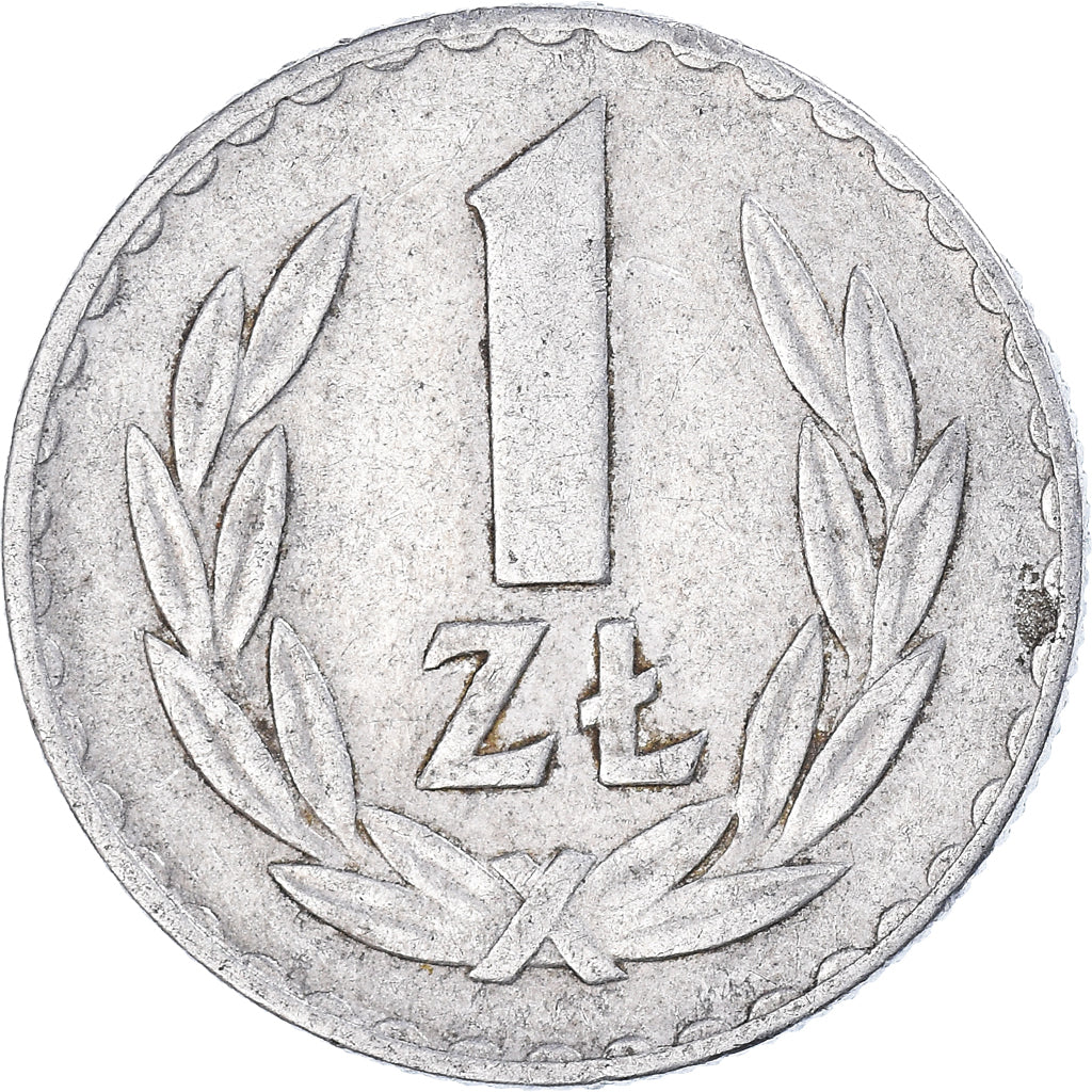 Münze, Polen, Zloty, 1971