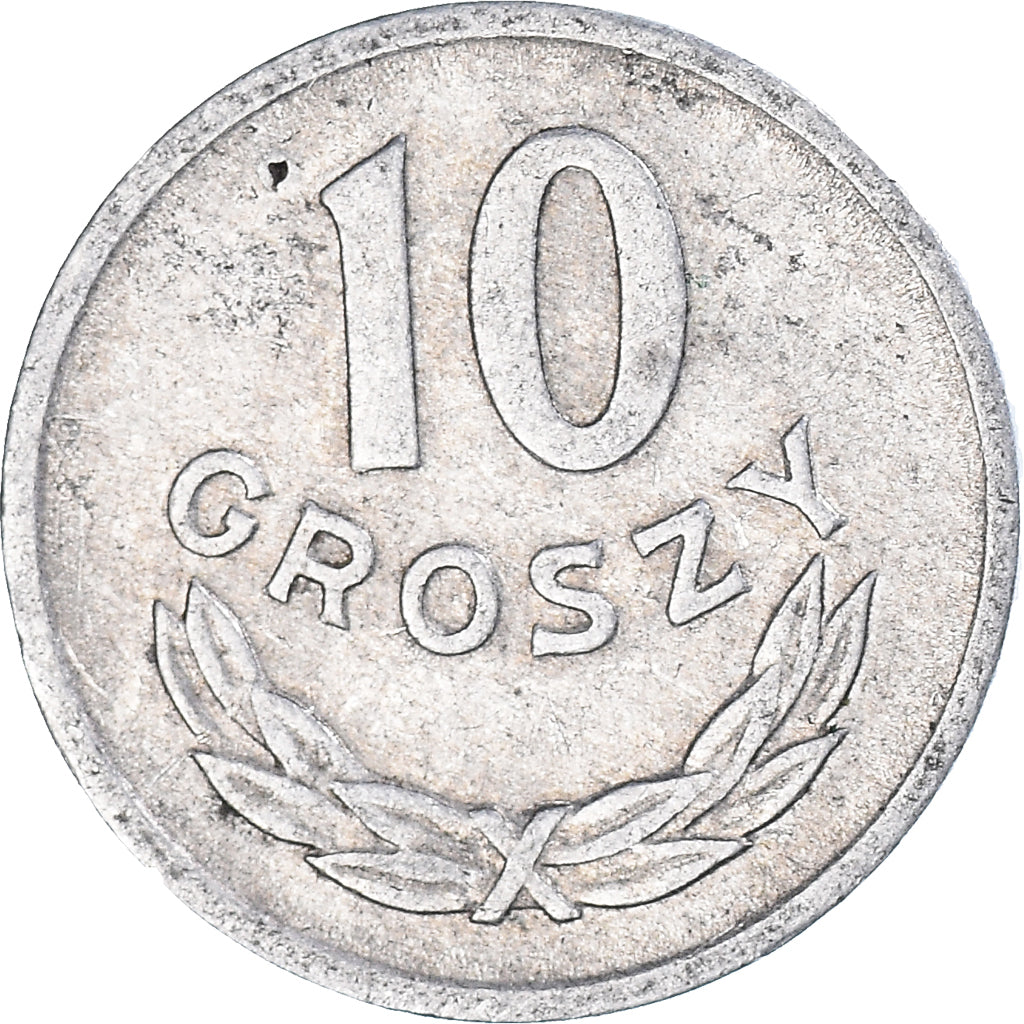 Moneta, Polska, 10 Groszy, 1966