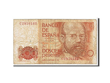 Spain, 200 Pesetas, 1980, KM #156, VG(8-10), C2976543