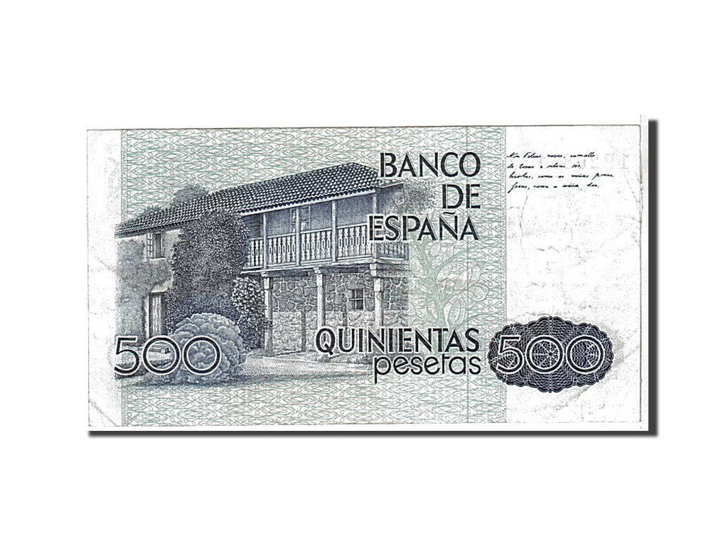 Spain, 500 Pesetas, 1979, KM #157, VF(20-25), 1P2081179