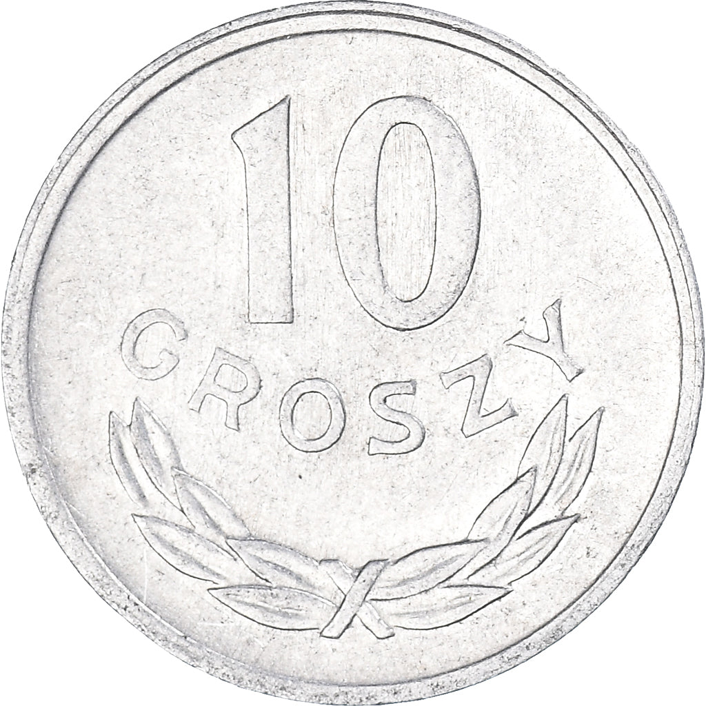 Münze, Polen, 10 Groszy, 1974