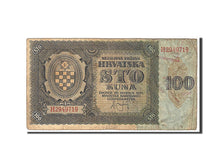 Croatia, 100 Kuna, 1941, KM #2a, VF(20-25), H2949719