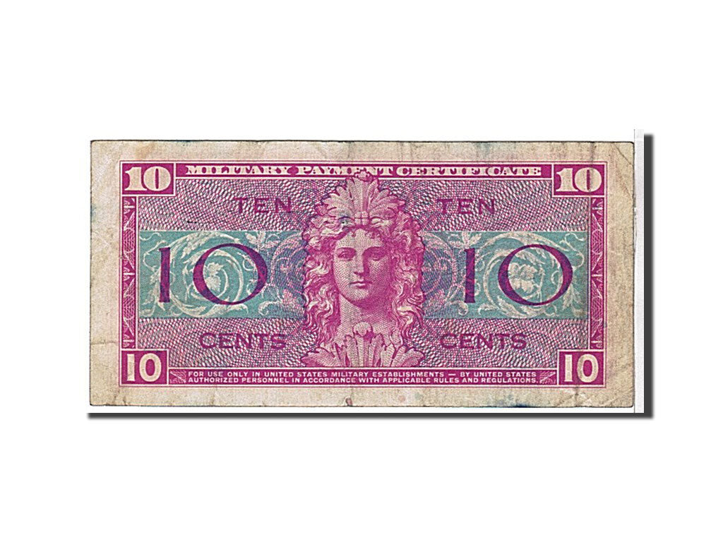 United States, 10 Cents, 1954, KM #M30a, VF(20-25), E10057704E