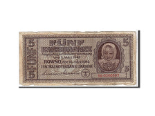 Billete, 5 Karbowanez, 1942, Ucrania, KM:51, RC