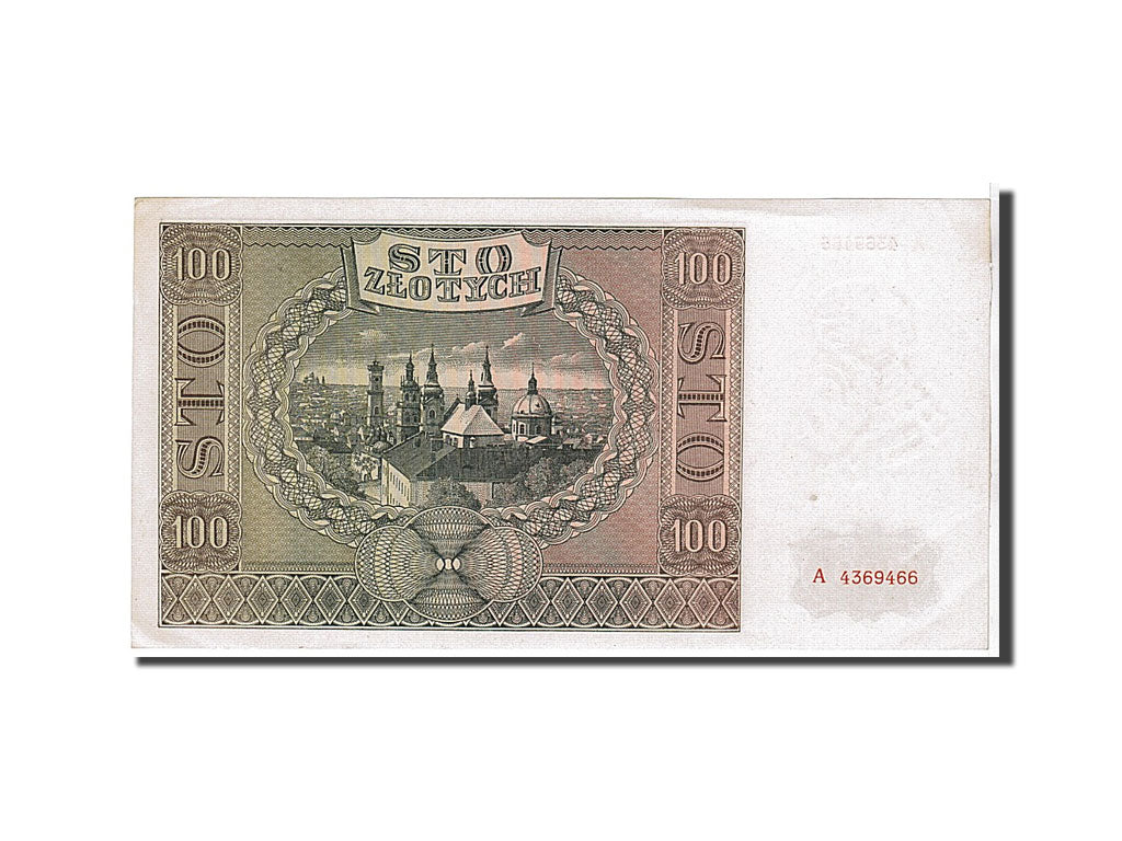 Billet, Pologne, 100 Zlotych, 1941, SPL