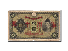 Japan, 10 Yen, 1930, KM #40a, VG(8-10)